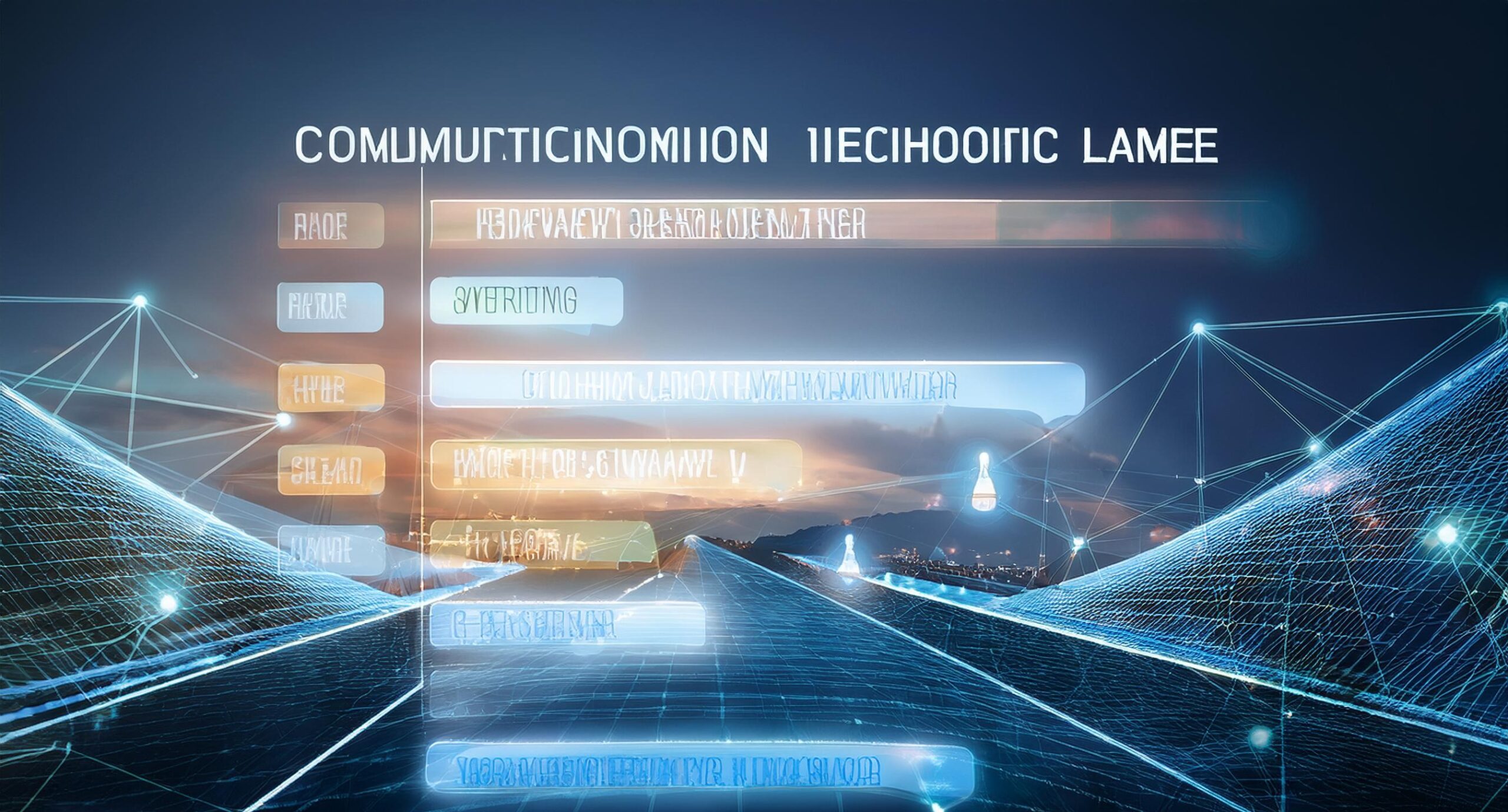 a timeline of communication technology